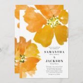 Uitnodiging tot weduwschap over de Waterverf (Voorkant / Achterkant)