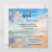 Uitnodiging tot weduwschap over kustWaterverf (Voorkant)