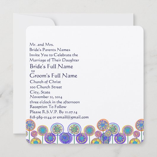 Uitnodiging tot weduwschap over nieuwe vormen van (Voorkant)