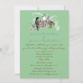 uitnodiging tot weduwschap over Tortelduifjes (Voorkant)