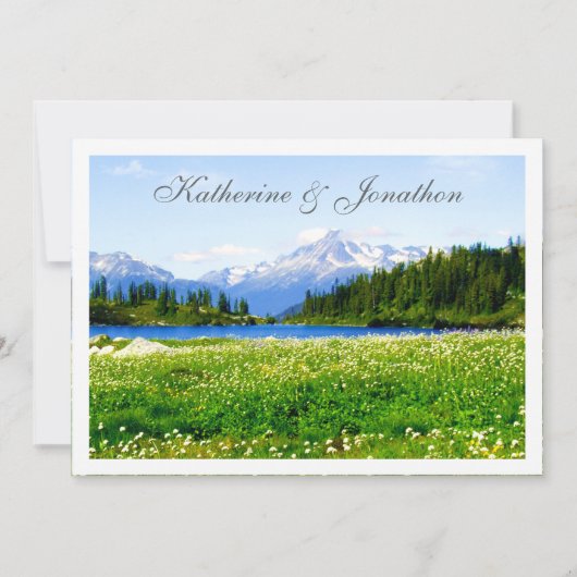 Uitnodiging tot weduwschap over Uitzichten in het  (Voorkant)