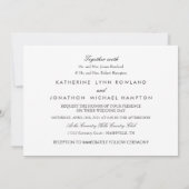 Uitnodiging tot weduwschap over Uitzichten in het  (Achterkant)