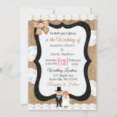 Uitnodiging tot weduwschap tussen beide zijden (Voorkant)