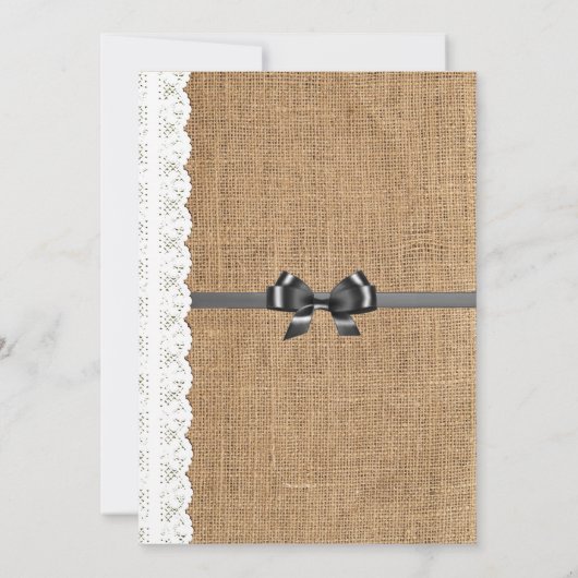 Uitnodiging tot weduwschap tussen beide zijden (Achterkant)