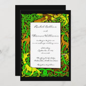 Uitnodiging tot weduwschap tussen Griekse Keltisch (Voorkant / Achterkant)