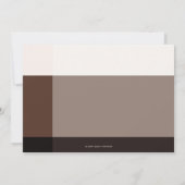 Uitnodiging tot weduwschap tussen Japanse kranen (Achterkant)