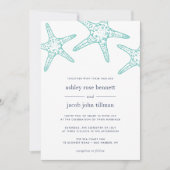 Uitnodiging tot weduwschap tussen Turquoise en Nav (Voorkant)