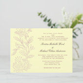 Uitnodiging tot weduwschap van natuurlijke persone (Staand voorkant)