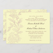 Uitnodiging tot weduwschap van natuurlijke persone (Voorkant / Achterkant)