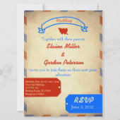  uitnodiging tot weduwschap via Air Mail: Verweerd (Achterkant)