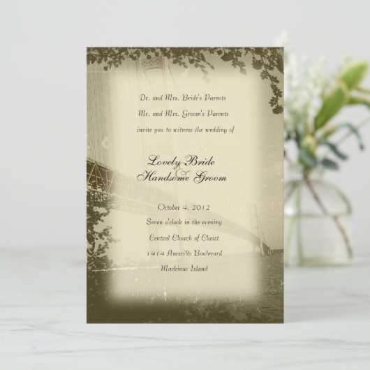  uitnodiging tot weduwschap via de makreel (Staand voorkant)