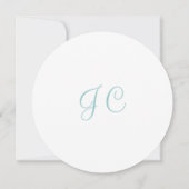 Uitnodiging tot weduwschap via witte en grijze dan (Achterkant)