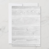 Uitnodiging tot weduwschap voor kleurrijke vogels (Achterkant)