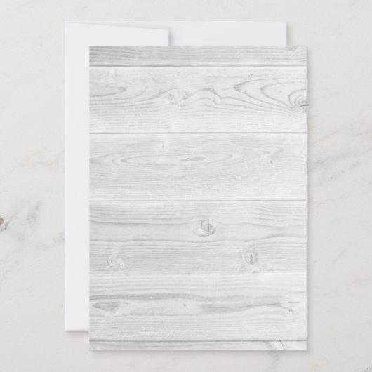 Uitnodiging tot weduwschap voor kleurrijke vogels (Achterkant)