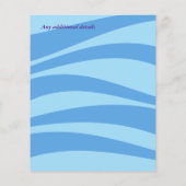 Uitnodiging tot zee Life (Achterkant)