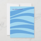 Uitnodiging tot zee Life (Achterkant)