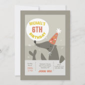 uitnodiging tot zegel van Birthday (Voorkant)