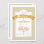 uitnodiging tot zegening van het doopsel (Voorkant / Achterkant)