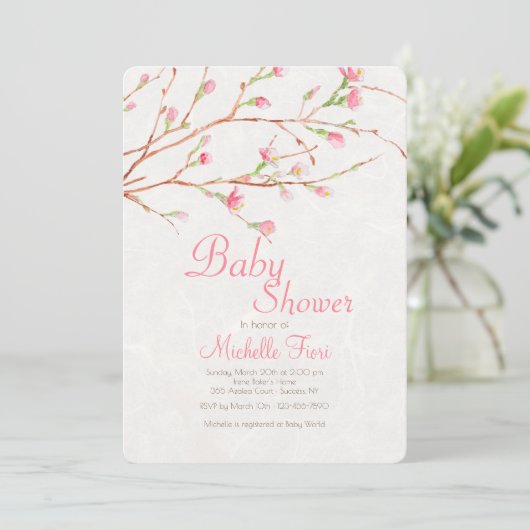 Uitnodiging tot zoete zegenmakerij (Staand voorkant)