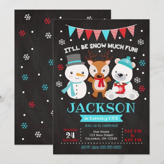 Uitnodiging tot zondag (Voorkant / Achterkant)