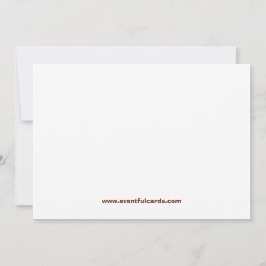 Uitnodiging Tropical Luau Party (Achterkant)