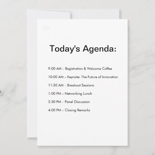 Uitnodiging Tropical Summer Feest  (Voorkant)