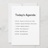 Uitnodiging Tropisch Zomerfeest  (Voorkant)