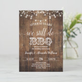 Uitnodiging trouwdag We doen nog steeds BBQ (Staand voorkant)