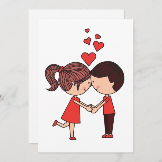 Uitnodiging trouwen (Voorkant / Achterkant)