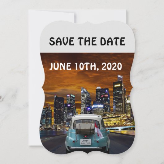 UITNODIGING TROUWINVITATIE, SAVE THE DATE (Voorkant)