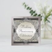 Uitnodiging trouwjubileum (Staand voorkant)