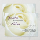 Uitnodiging trouwjubileum (Voorkant / Achterkant)