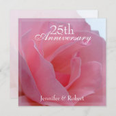 Uitnodiging trouwverjaardag (Voorkant / Achterkant)