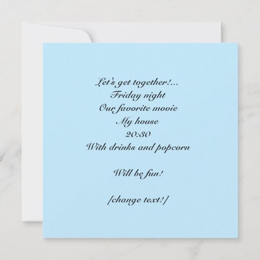 Uitnodiging tv-kaart (Achterkant)