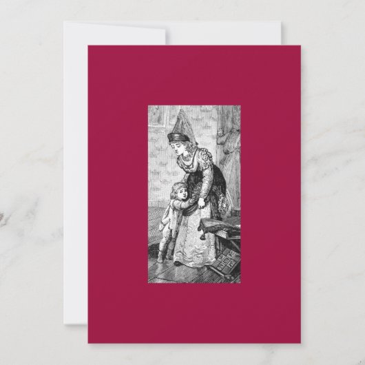 uitnodiging uit de middeleeuwen (Voorkant)