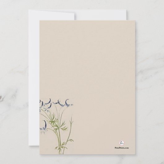 Uitnodiging uit en lopende uitnodiging (Achterkant)