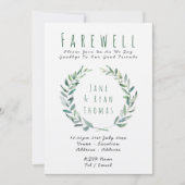 Uitnodiging uit onpartijdige bladeren van de parti (Voorkant)