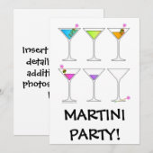 Uitnodiging, Uitnodigingen - Martinis Weg, Weg, G (Voorkant / Achterkant)