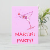 Uitnodiging, Uitnodigingen - PINK MARTINI (Staand voorkant)