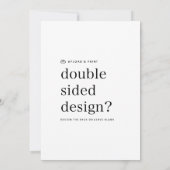 Uitnodiging | Upload uw ontwerp 5x7 kaart sjabloon (Achterkant)