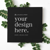 Uitnodiging Uw Design Upload Square