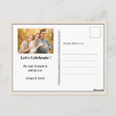 Uitnodiging Vaderdag Foto Vintage BBQ-feest (Achterkant)