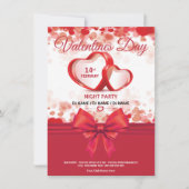 Uitnodiging Valentijnse partij (Voorkant)