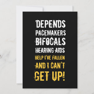 Uitnodiging van 40e verjaardag - Oude Folken