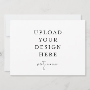 Uitnodiging van 5,5 x 7,5 inch - Landschap