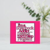 Uitnodiging van afboekende partij (Staand voorkant)