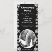 Uitnodiging van Afrikaanse Elephant-kerstfeest (Voorkant)
