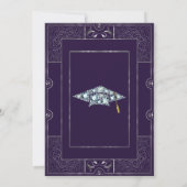 Uitnodiging van afstudeerders - Klassieke Gatsby-s (Achterkant)