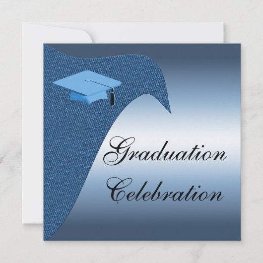 Uitnodiging van afstuderen Celebratiepartij (Voorkant)