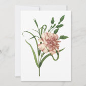 Uitnodiging van anjers (Voorkant)